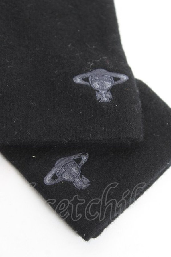 画像4: ヴィヴィアンウエストウッド 中古 / 手袋  黒  Y-26-01-28-003-gd-SZ-ZY (4)