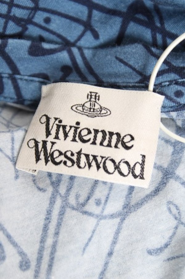 画像4: ヴィヴィアンウエストウッド 中古 / /Graffiti Orb アンダーウェア M ブルー  Y-26-01-28-030-ts-YM-ZH (4)