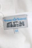 画像5: ヴィヴィアンウエストウッド MAN 中古 / オーブ刺繍七分丈カットソー 44 ホワイト  Y-26-01-28-035-ts-SZ-ZH (5)