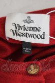 画像6: ヴィヴィアンウエストウッド 中古 / カラーオーブ刺繍カーディガン M レッド  Y-26-01-28-037-to-YM-OS (6)