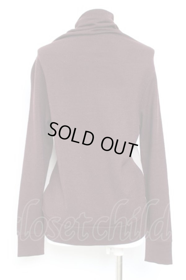 画像3: ヴィヴィアンウエストウッド 中古 / 単色オーブ刺繍バイカラートップス 2 ブラウン  Y-26-01-28-041-to-SZ-ZH (3)