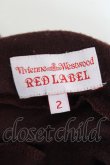 画像6: ヴィヴィアンウエストウッド 中古 / 単色オーブ刺繍バイカラートップス 2 ブラウン  Y-26-01-28-041-to-SZ-ZH (6)