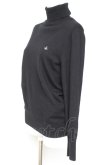 画像2: ヴィヴィアンウエストウッド MAN 中古 / /TURTLE NECK KNIT 44 ブラック  Y-26-01-28-042-to-IG-OS (2)