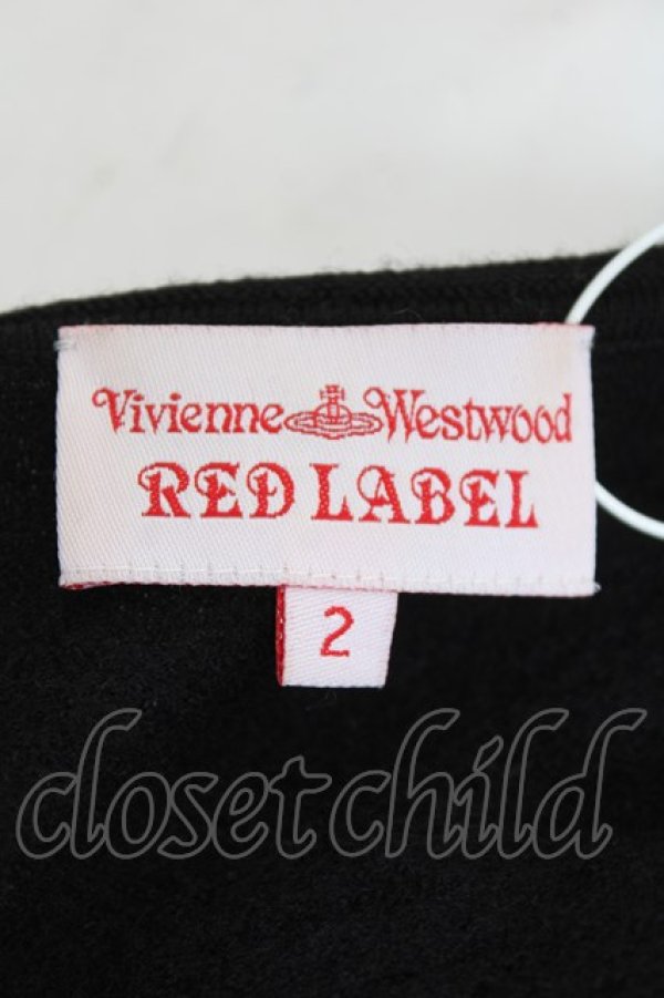 画像6: ヴィヴィアンウエストウッド 中古 / フレーム柄ニットカーディガン 2 黒  Y-26-01-28-043-to-AS-OS (6)