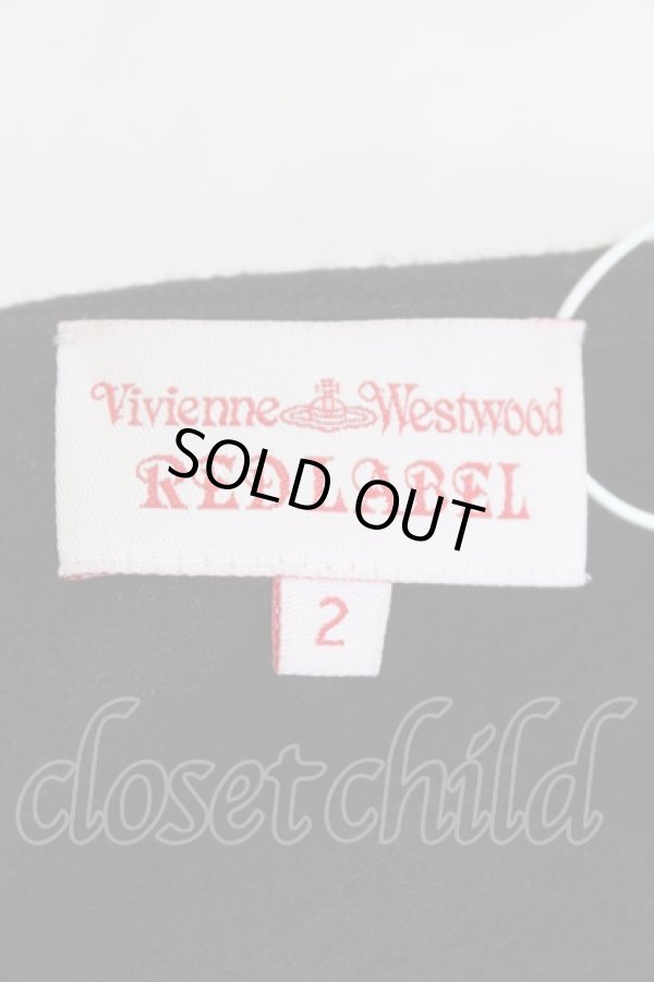 画像6: ヴィヴィアンウエストウッド 中古 / フレーム柄ニットカーディガン 2 黒  Y-26-01-28-043-to-AS-ZH (6)