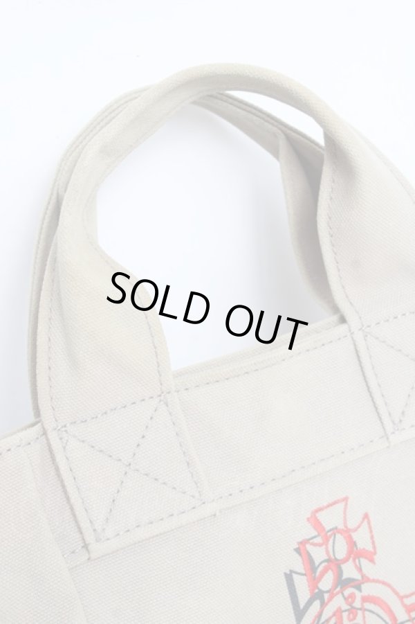 画像4: ヴィヴィアンウエストウッド 中古 / DOUBLE ORB トートバッグ  カーキ  Y-26-01-28-005-gd-SZ-ZY (4)