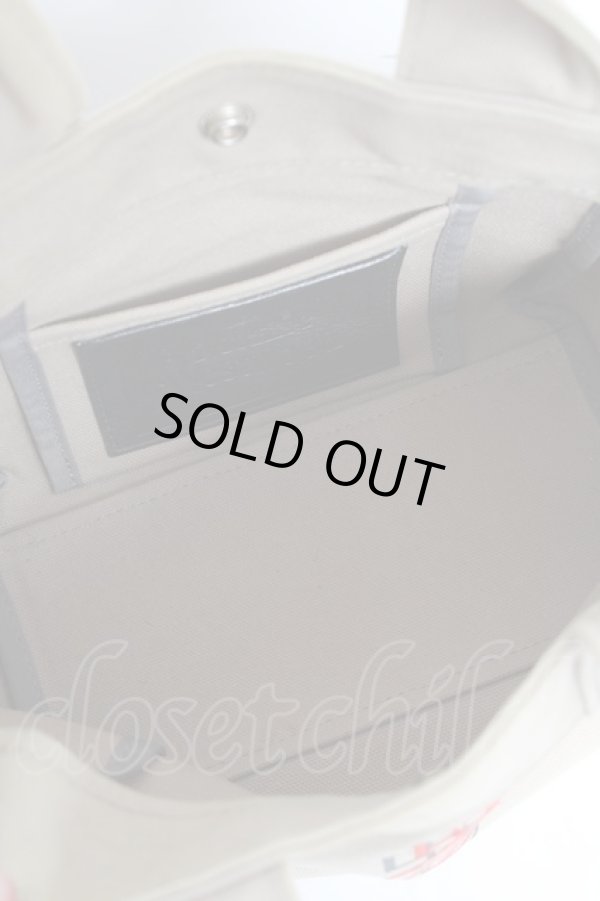 画像5: ヴィヴィアンウエストウッド 中古 / DOUBLE ORB トートバッグ  カーキ  Y-26-01-28-005-gd-SZ-ZY (5)