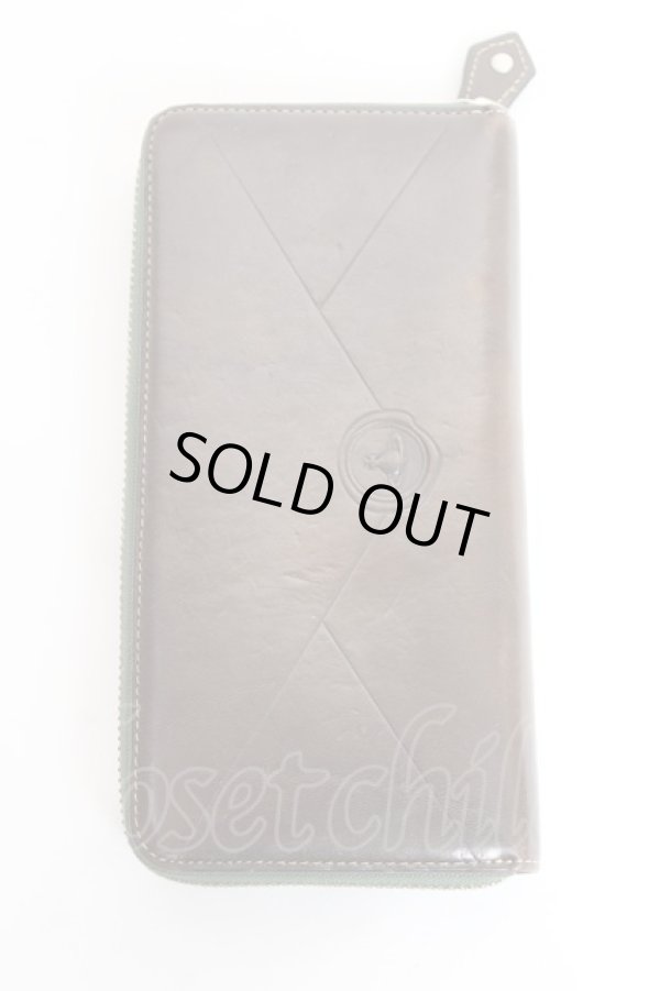 画像3: ヴィヴィアンウエストウッド 中古 / エンベロープラウンドファスナー長財布  ブラウン  Y-26-01-28-001-wa-SZ-ZY (3)