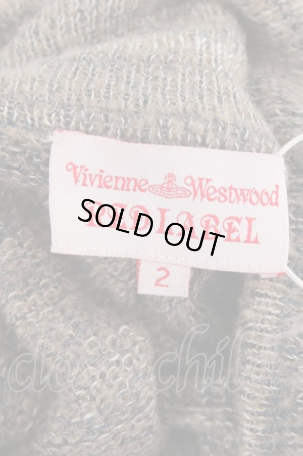 画像6: ヴィヴィアンウエストウッド 中古 / フリルニット 2 グレージュ  Y-26-01-28-047-to-SZ-ZY (6)