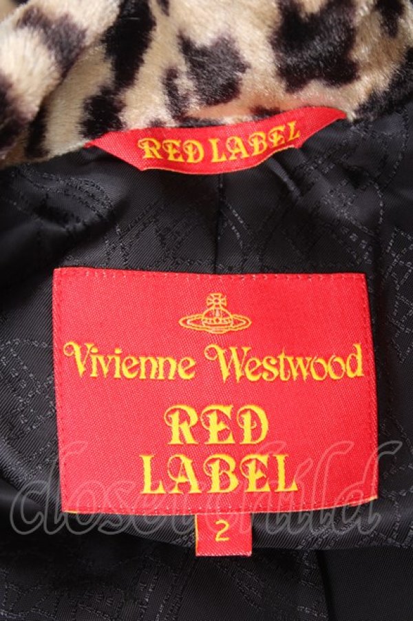 画像9: ヴィヴィアンウエストウッド 中古 / レオパードコート 2 ブラウン  Y-26-01-28-050-co-SZ-ZY (9)