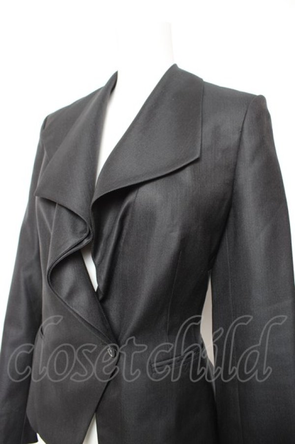 画像3: ヴィヴィアンウエストウッド 中古 / ダブルカラージャケット 38 ブラック  Y-26-01-28-051-jc-IG-ZY (3)