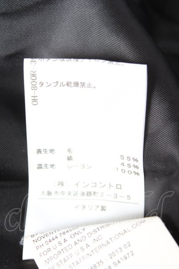 画像5: ヴィヴィアンウエストウッド 中古 / ダブルカラージャケット 38 ブラック  Y-26-01-28-051-jc-IG-ZY (5)