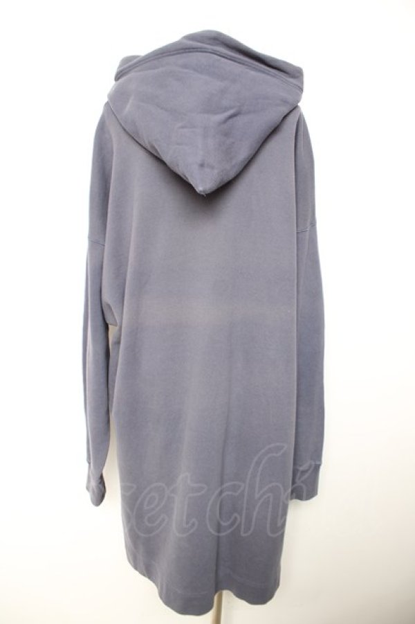 画像2: ANGLOMANIA 中古 / 短剣スウェットワンピース 38 ブルーグレイ  Y-26-01-28-052-op-YM-ZY (2)