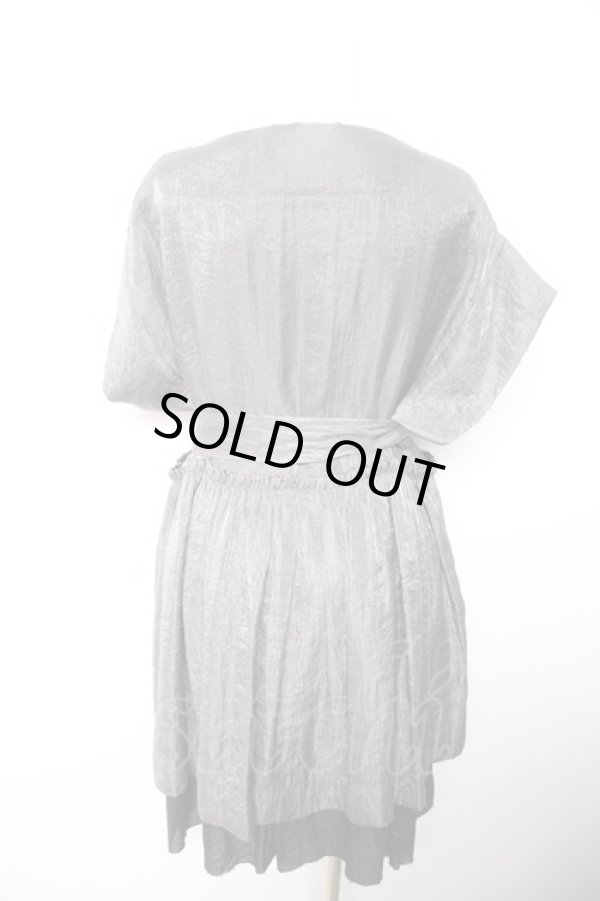 画像2: ANGLOMANIA 中古 / ウエストマークドレス 38 グリーン  Y-26-01-28-053-op-SZ-ZY (2)