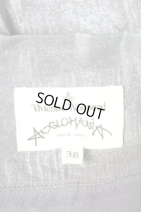 画像4: ANGLOMANIA 中古 / ウエストマークドレス 38 グリーン  Y-26-01-28-053-op-SZ-ZY (4)