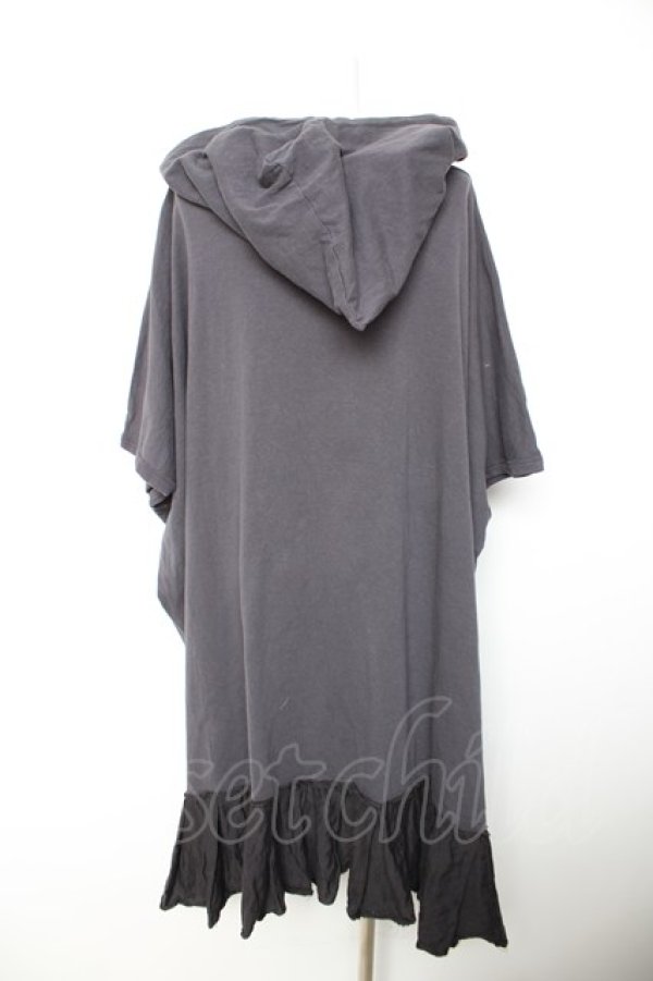 画像2: ヴィヴィアンウエストウッド 中古 / 半袖パーカーワンピース  グレー  Y-26-01-28-055-op-SZ-ZY (2)