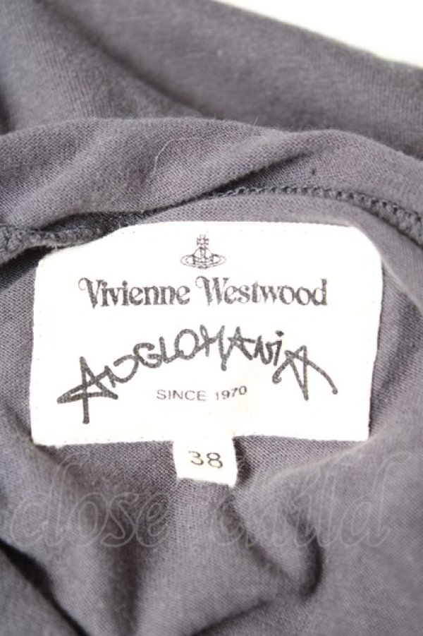 画像4: ヴィヴィアンウエストウッド 中古 / 半袖パーカーワンピース  グレー  Y-26-01-28-055-op-SZ-ZY (4)