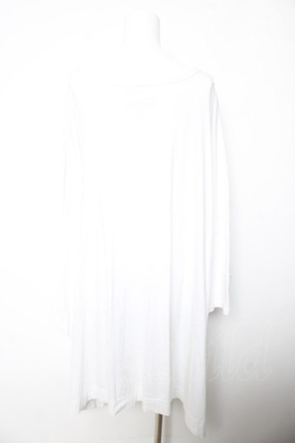 画像2: ANGLOMANIA 中古 / SOCK MONSTER ビッグTシャツ  白  Y-26-01-28-056-op-AS-ZY (2)
