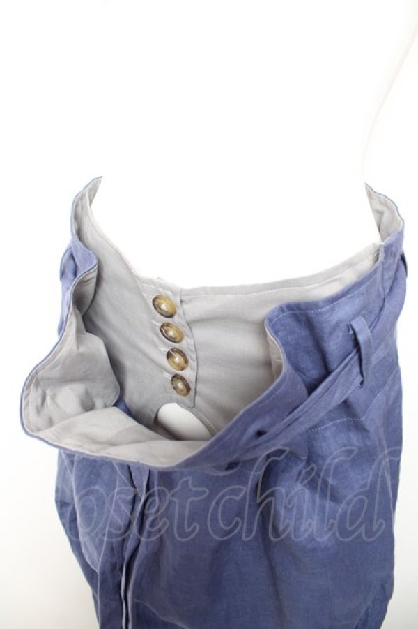 画像3: ヴィヴィアンウエストウッド 中古 / カンガルーパンツ 40 ブルー  Y-26-01-28-058-pa-AS-ZH (3)