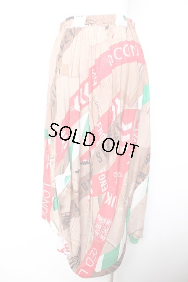 画像2: ヴィヴィアンウエストウッド 中古 / CAUTION TAEP MAN LONDON スカート  ベージュ系  Y-26-01-28-060-pa-IG-OS (2)