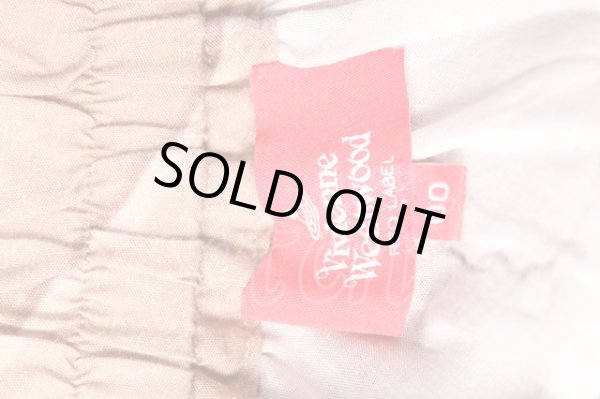 画像4: ヴィヴィアンウエストウッド 中古 / CAUTION TAEP MAN LONDON スカート  ベージュ系  Y-26-01-28-060-pa-IG-OS (4)