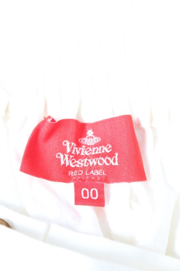 画像4: ヴィヴィアンウエストウッド 中古 / ヘンプ混ワイドダブルボタンパンツ 00 ホワイト  Y-26-01-28-063-pa-YM-ZY (4)