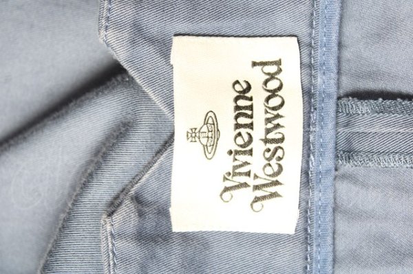 画像4: ヴィヴィアンウエストウッド 中古 / クラシックサムライパンツ 48 ブルー  Y-26-01-28-064-pa-AS-ZY (4)