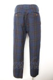 画像2: ヴィヴィアンウエストウッド MAN 中古 / TARTAN CLASSICパンツ 44 グリーンｘネイビー  Y-26-01-28-065-pa-YM-ZY (2)
