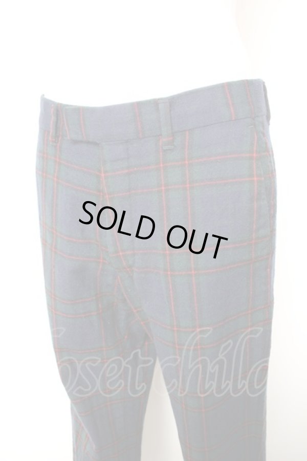 画像3: ヴィヴィアンウエストウッド MAN 中古 / TARTAN CLASSICパンツ 44 グリーンｘネイビー  Y-26-01-28-065-pa-YM-ZY (3)