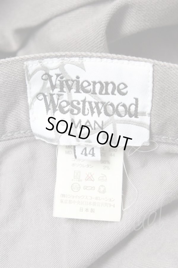 画像5: ヴィヴィアンウエストウッド MAN 中古 / オーブ刺繍デニムパンツ 44 グレー  Y-26-01-28-067-pa-AS-ZY (5)