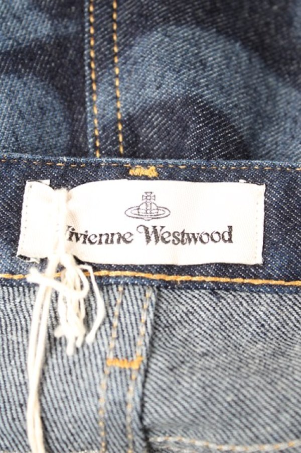 画像5: ヴィヴィアンウエストウッド 中古 / PEPPE JEANS LOGOMANIA 25 インディゴ  Y-26-01-28-069-pa-SZ-ZY (5)