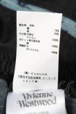 画像5: ヴィヴィアンウエストウッド 中古 / Danielトラウザーズ XXS ブルー×ブラック  Y-26-01-28-070-pa-IG-ZY (5)