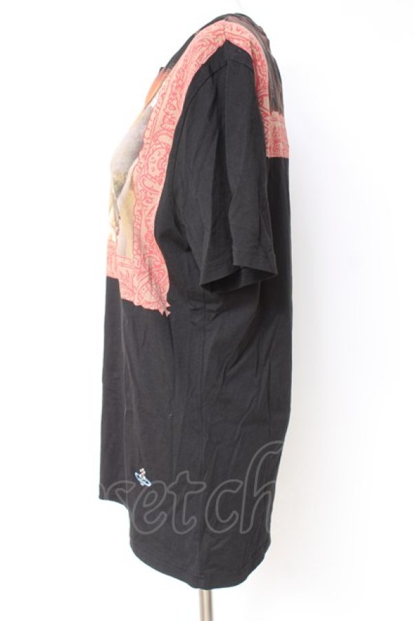画像2: ヴィヴィアンウエストウッド MAN 中古 / バストptTシャツ M ブラック  Y-26-01-28-009-ts-SZ-ZY (2)