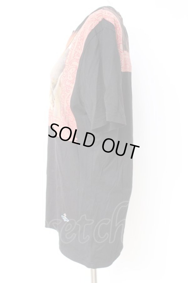 画像2: ヴィヴィアンウエストウッド MAN 中古 / バストptTシャツ M ブラック  Y-26-01-28-009-ts-SZ-OS (2)