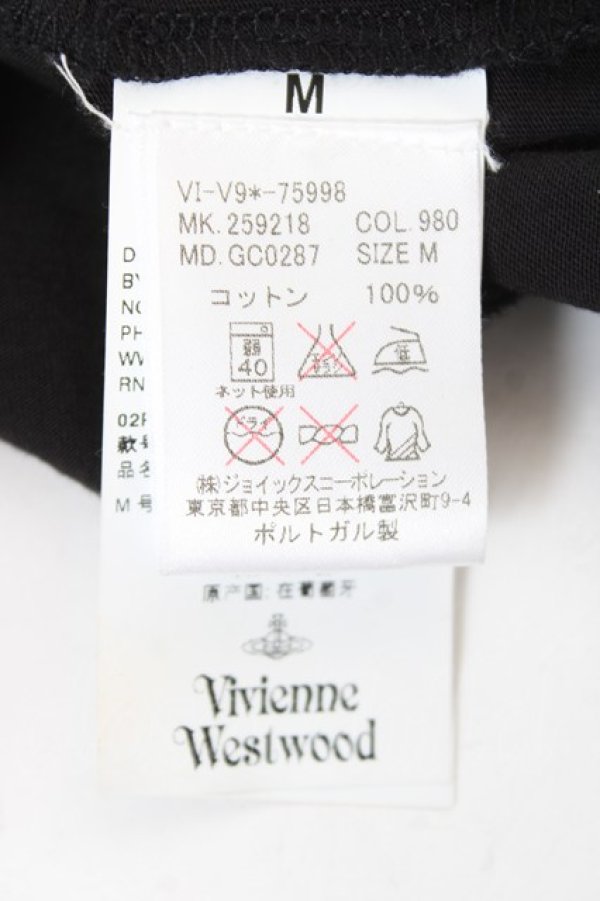 画像7: ヴィヴィアンウエストウッド MAN 中古 / バストptTシャツ M ブラック  Y-26-01-28-009-ts-SZ-ZY (7)