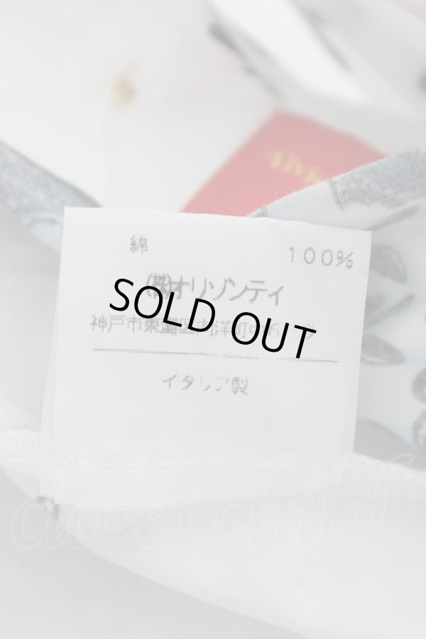 画像10: ヴィヴィアンウエストウッド 中古 / フラワープリントシャツ  白  Y-26-01-28-014-bl-AS-ZH (10)