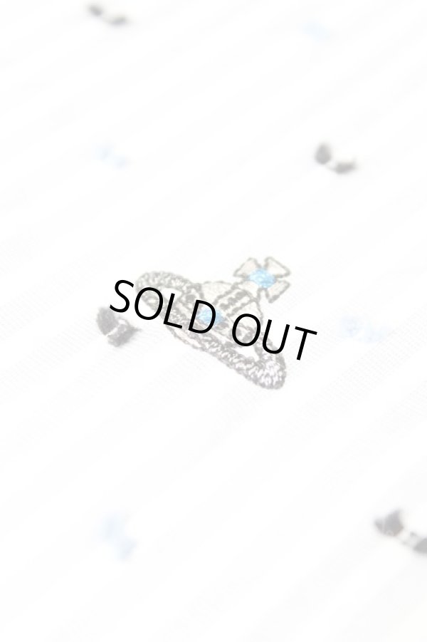 画像6: ヴィヴィアンウエストウッド MAN 中古 / CLASSIC STRIPE SHIRTS 50 グレー×ホワイト  Y-26-01-28-015-bl-SZ-ZH (6)