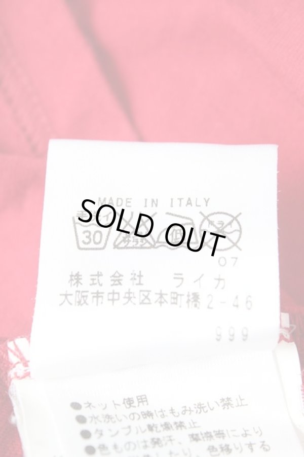 画像6: ヴィヴィアンウエストウッド MAN 中古 / クロックプリントTシャツ S レッド  Y-26-02-11-023-ts-SZ-ZS (6)