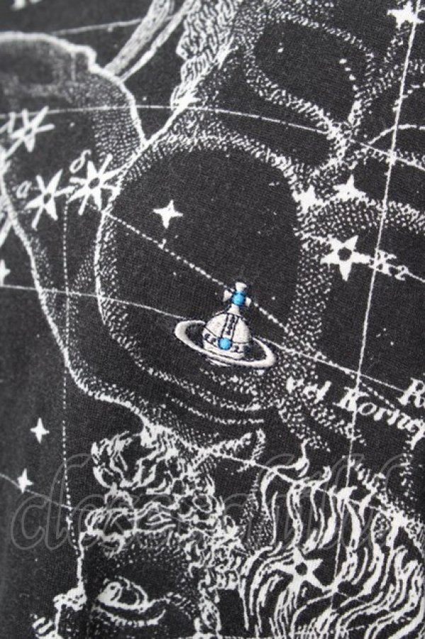 画像3: ヴィヴィアンウエストウッド 中古 / 星座柄Tシャツ  黒  Y-26-02-11-024-to-AS-ZY (3)