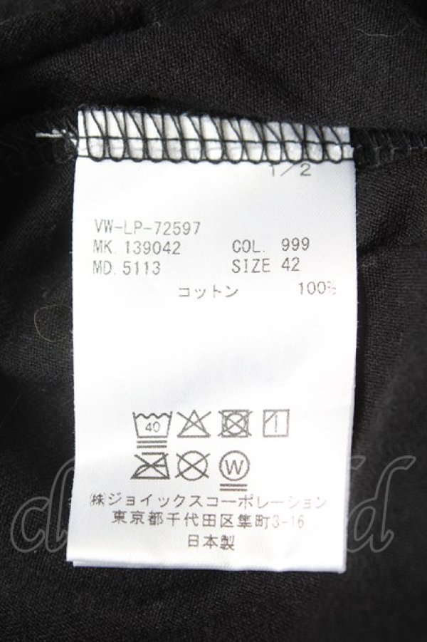 画像5: ヴィヴィアンウエストウッド MAN 中古 / mushroom man tシャツ 42 黒  Y-26-02-11-025-to-AS-ZS (5)