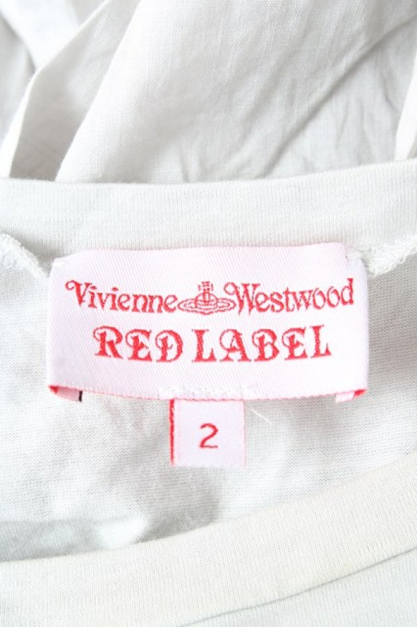 画像4: ヴィヴィアンウエストウッド 中古 / 単色オーブ刺繍Aラインカットソー 2 グレー  Y-26-02-11-026-to-YM-ZY (4)