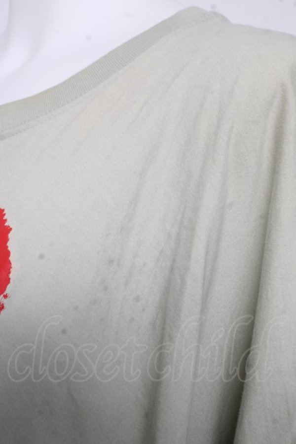 画像4: ヴィヴィアンウエストウッド 中古 / オーガニックコットン天竺BLCW HEARTドレープワンピース  ミント  Y-26-02-11-028-op-IG-ZY (4)