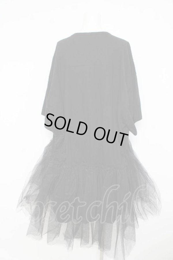 画像2: ヴィヴィアンウエストウッド 中古 / ボリュームチュールドレス 00 ブラック  Y-26-02-11-029-op-SZ-ZY (2)