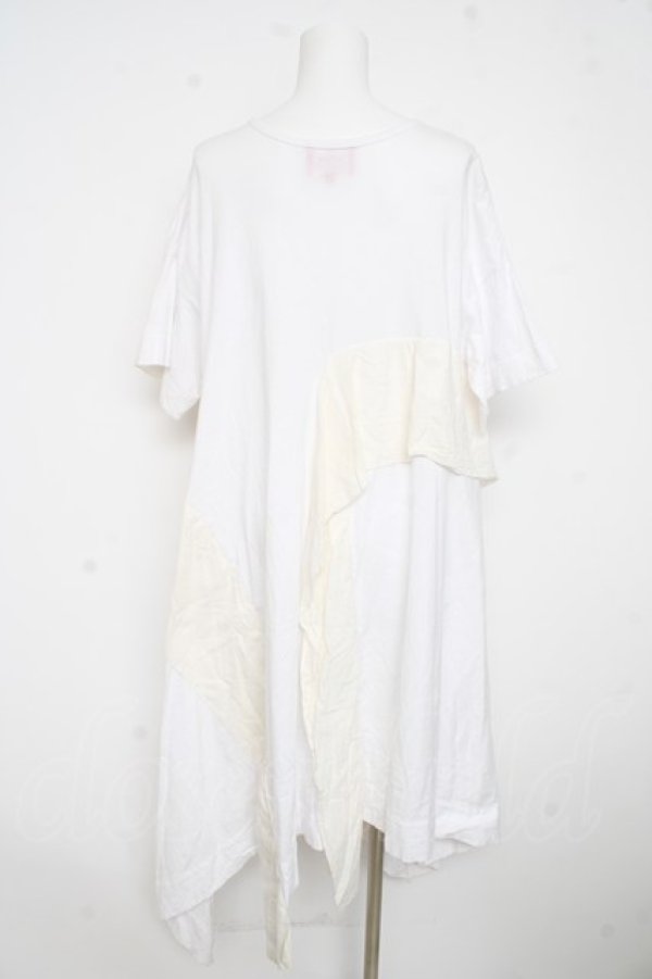 画像2: ヴィヴィアンウエストウッド 中古 / フリルカットロングワンピース 00 ホワイト  Y-26-02-11-032-op-YM-ZY (2)