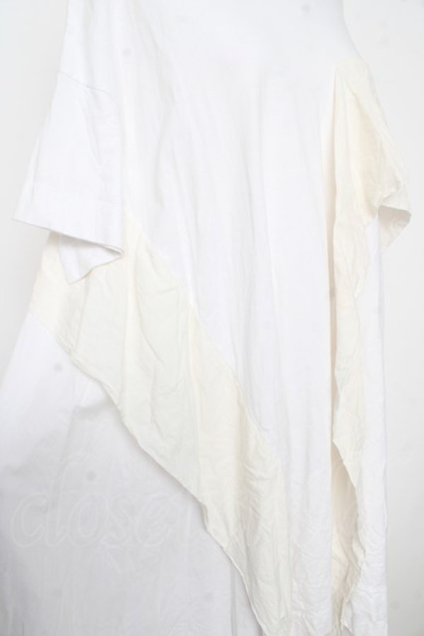 画像4: ヴィヴィアンウエストウッド 中古 / フリルカットロングワンピース 00 ホワイト  Y-26-02-11-032-op-YM-ZY (4)