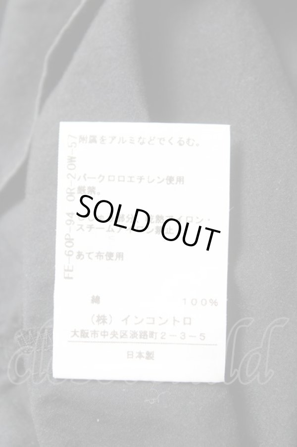 画像6: ヴィヴィアンウエストウッド 中古 / タイプライターハートフリルブラウス  ブラック  Y-26-02-11-003-bl-IG-ZY (6)