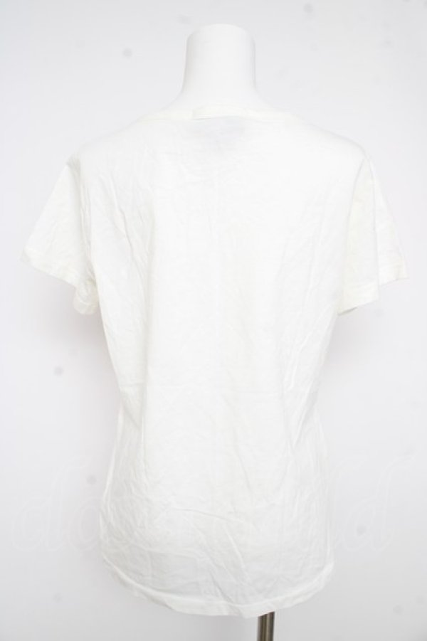 画像2: ヴィヴィアンウエストウッド 中古 / Heart プリントTシャツ M ホワイト  Y-26-02-11-010-ts-YM-ZY (2)
