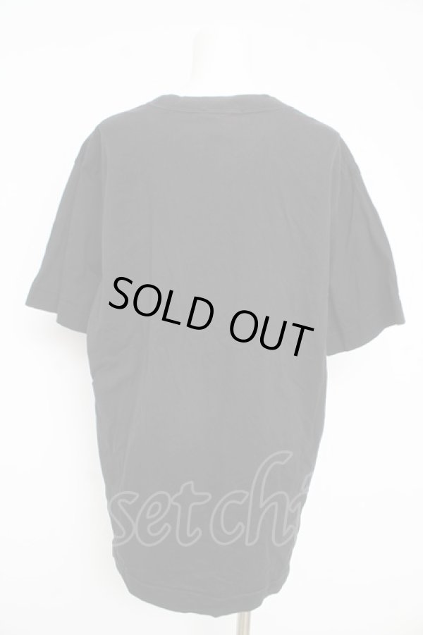画像2: ヴィヴィアンウエストウッド MAN 中古 / stencil　orb lollo tシャツ  黒  Y-26-02-11-011-to-AS-ZS (2)