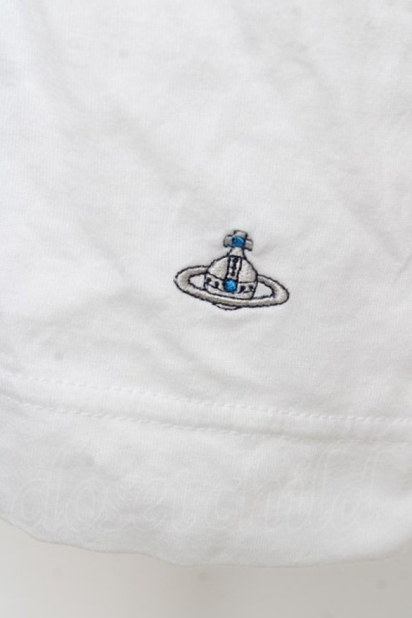 画像3: ヴィヴィアンウエストウッド MAN 中古 / mushroom man tシャツ 42 白  Y-26-02-11-012-to-AS-ZS (3)