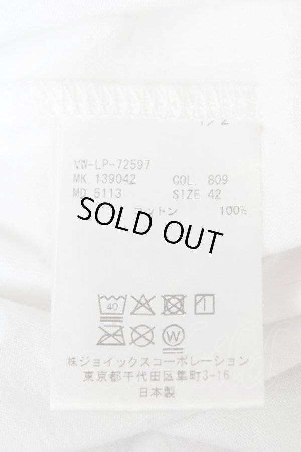 画像5: ヴィヴィアンウエストウッド MAN 中古 / mushroom man tシャツ 42 白  Y-26-02-11-012-to-AS-ZS (5)